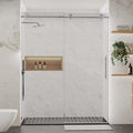 Frameless Shower Door with Premium Tempered Glass