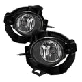 Spyder Nissan Rogue 2008-2013 OEM Fog Lights W/Cover and Switch Clear FL-NRO07-C 9031625