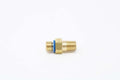 Aeromotive 14-25 Chevy V8 Fuel Rail Pressure Sensor Adapter M10x1.0 Male to 1/8-MNPT Male - Brass 65610