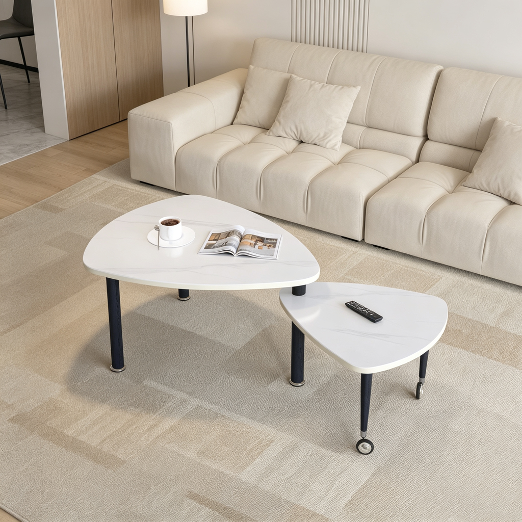 360 Degree Rotatable Coffee Table