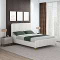 Valery King Size Upholstered Platform Bed