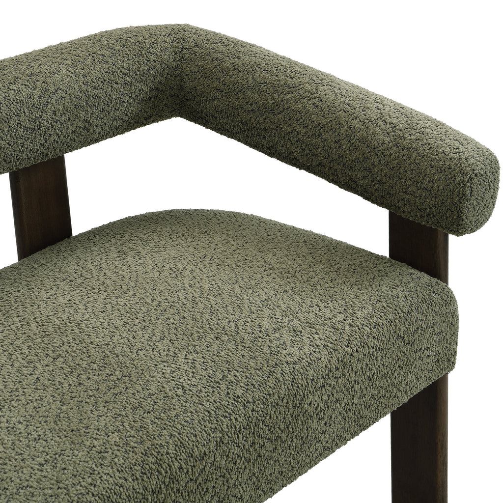 Round Armrest Loveseat