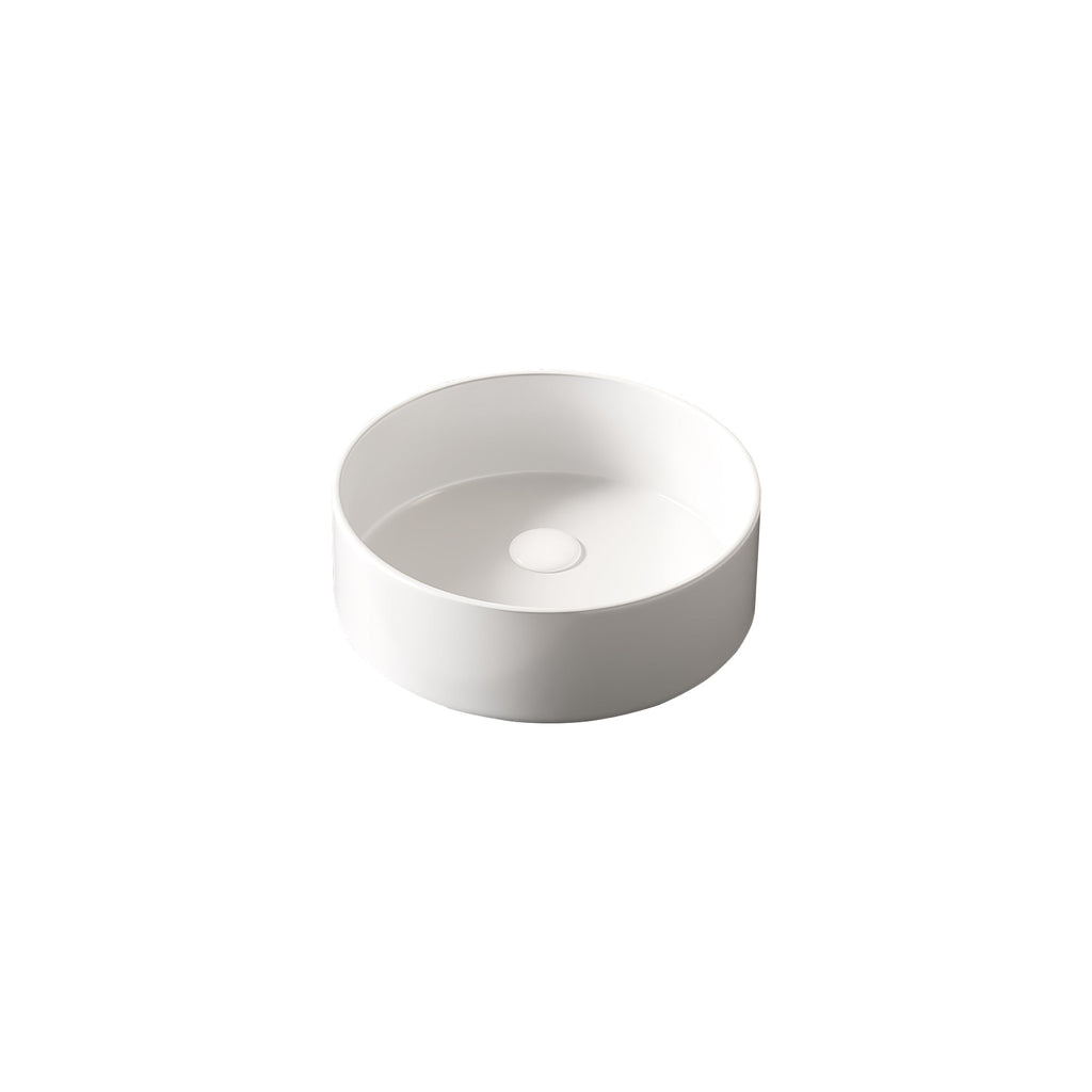 MUNIN 16'' Bathroom Sink - Round Vessel Ceramic Basin