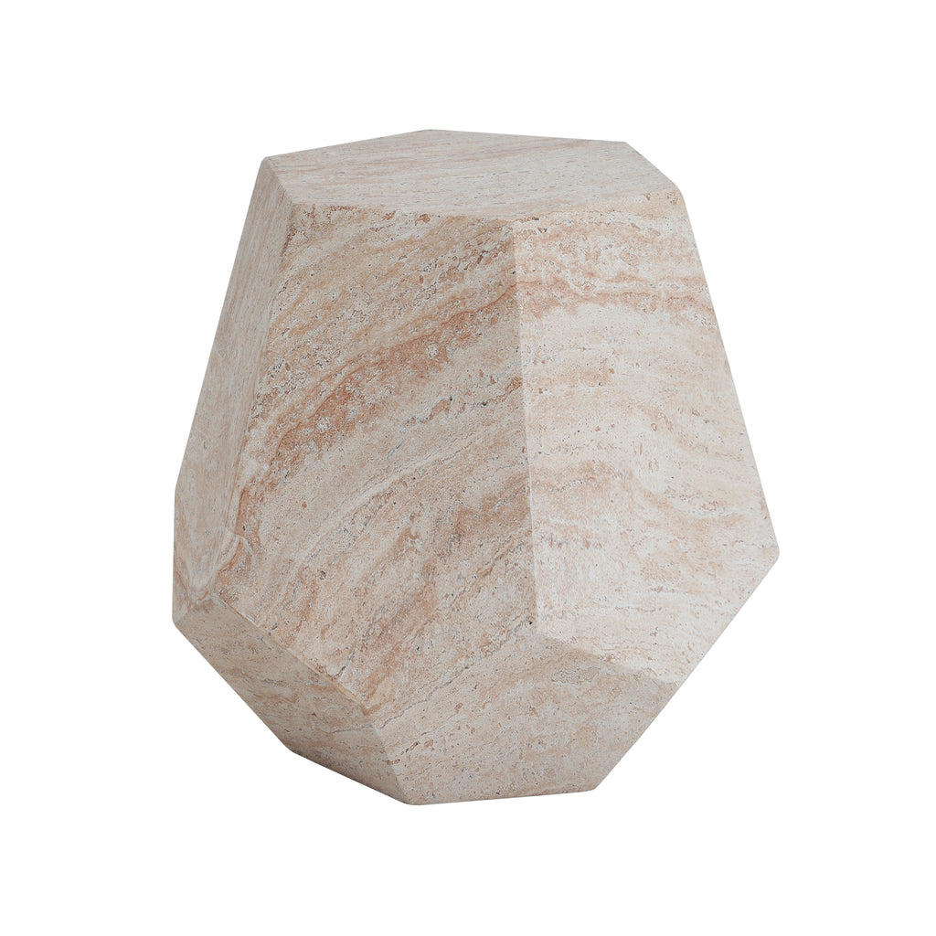Outdoor/Indoor Lightweight Concrete Side Table