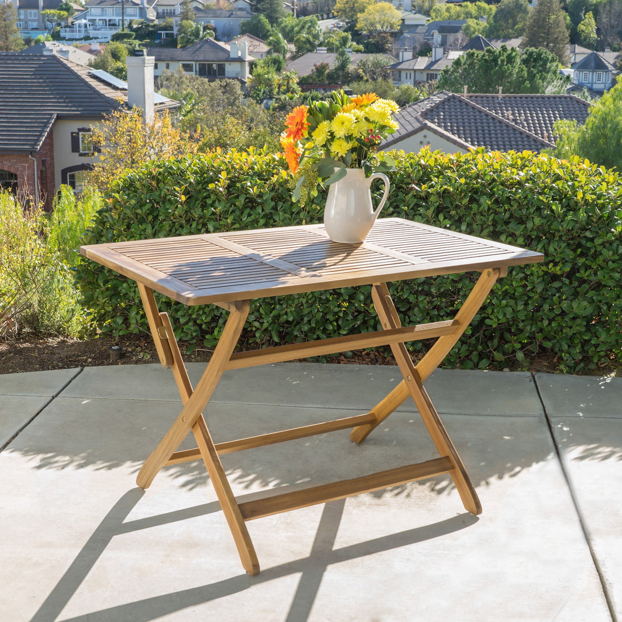 Positano 43.5'' Foldable Table