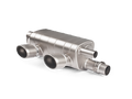 Akrapovic 16-17 Porsche 911 Carrera S/4/4S/GTS (991.2) Slip-On Line (Titanium) w/ Titanium Tips S-PO/TI/5H