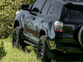 Cali Raised LED Cali Raised 10-24 Toyota 4Runner Step Ed Bolt On Rock Sliders - Kick Out/PwdrCoat Plate/Raw St CR2682