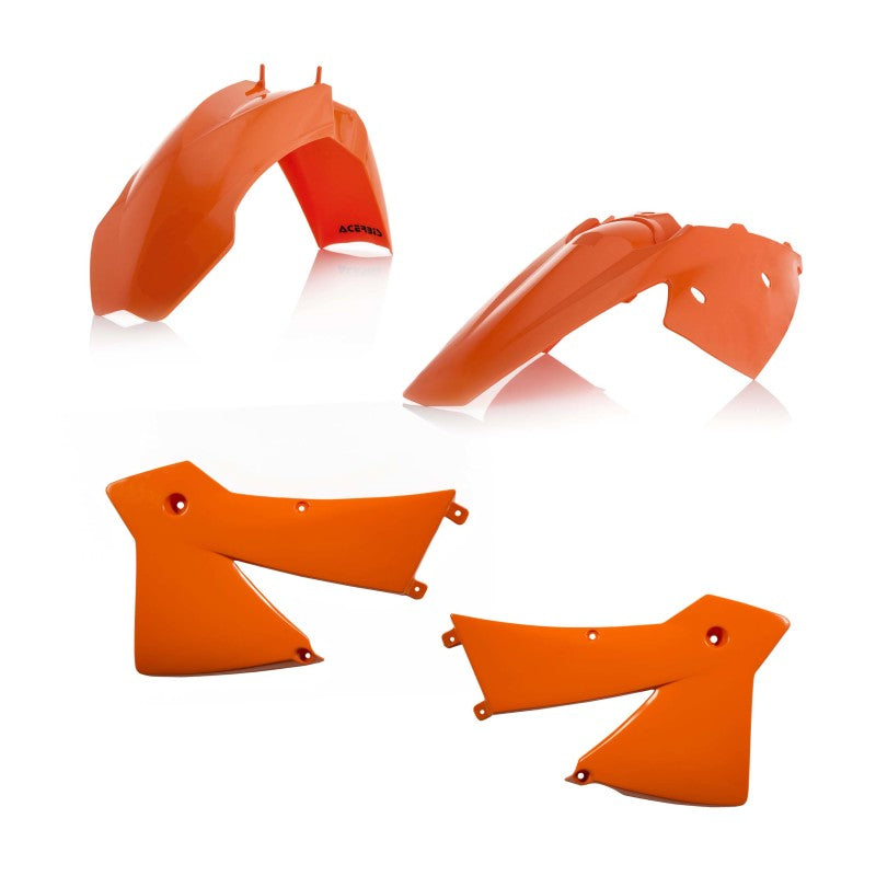 Acerbis 03-04 KTM SX-2T/ 2004 MXC/SX 4T Plastic Kit - Orignal 04 2041140245