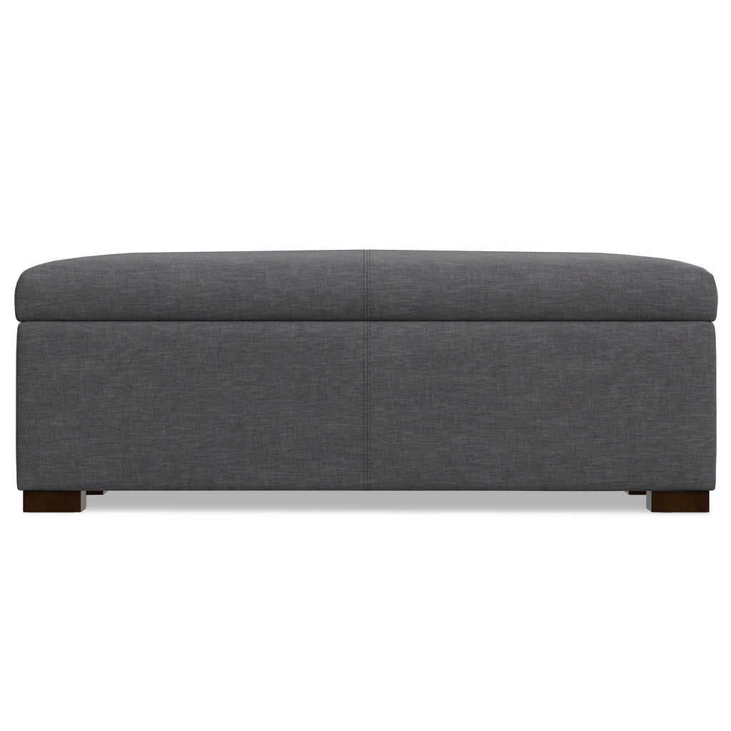 Gabbie 48 Inch Wide Rectangular Storage Ottoman
