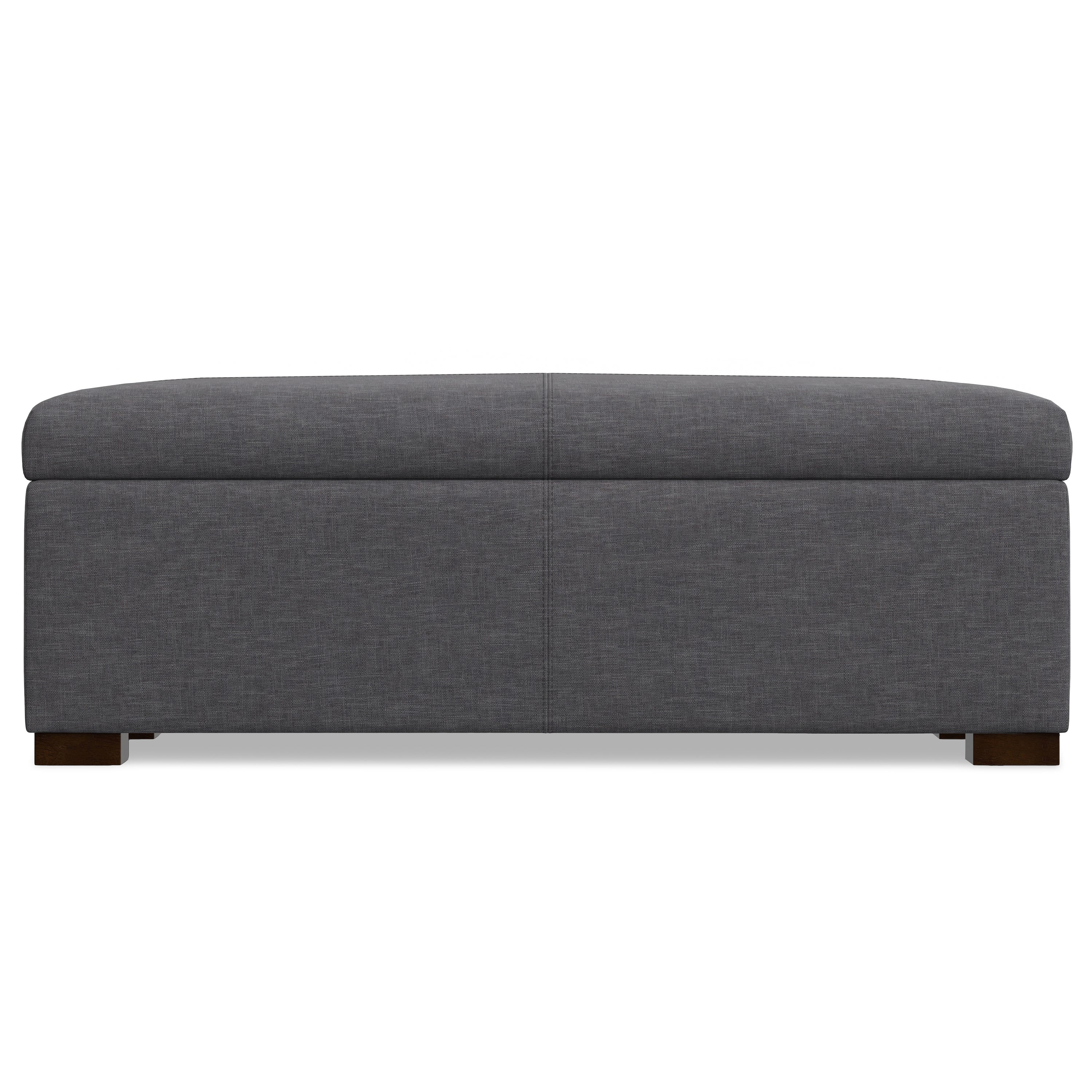 Gabbie 48 Inch Wide Rectangular Storage Ottoman