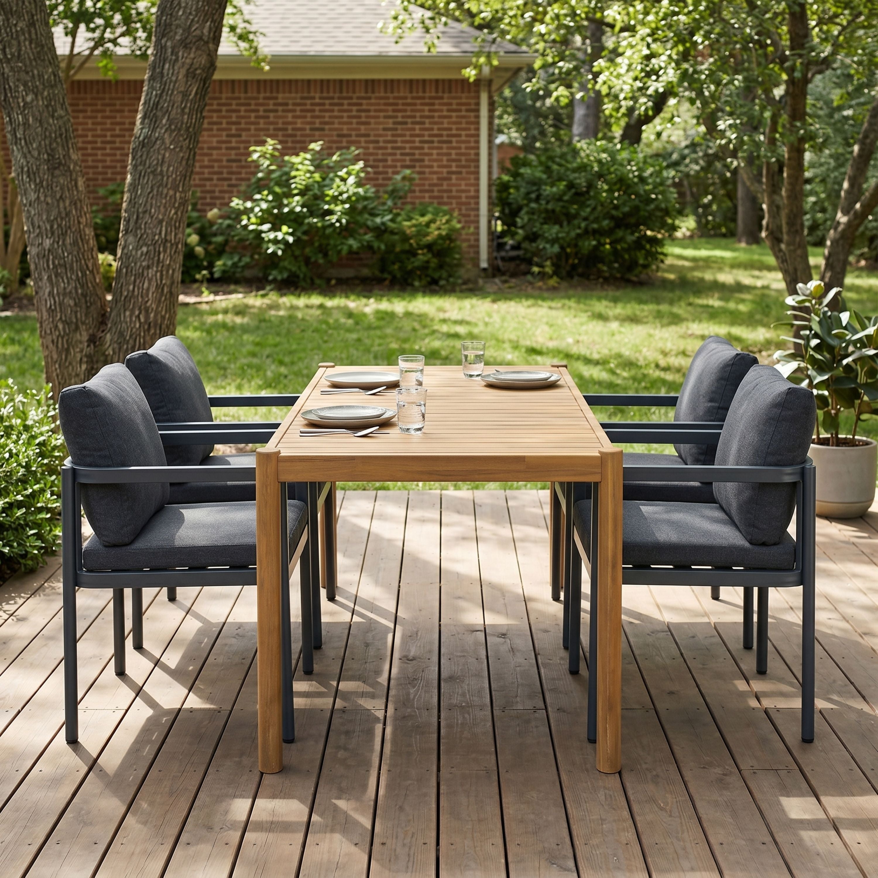 5-Piece Outdoor Patio Dining Set