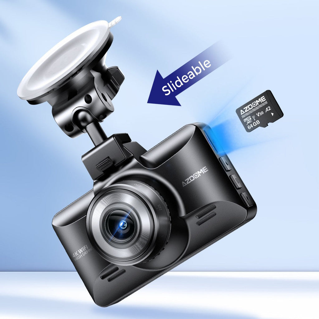 4K HD Dashcam With Voice Control And ADAS Driving Assistance