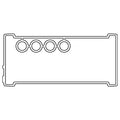 Cometic Gasket Cometic Cosworth FVA/FVC .060in AFM Valve Cover Gasket C4887