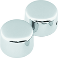 Bikers Choice Axle Cap Set Front Black 492862