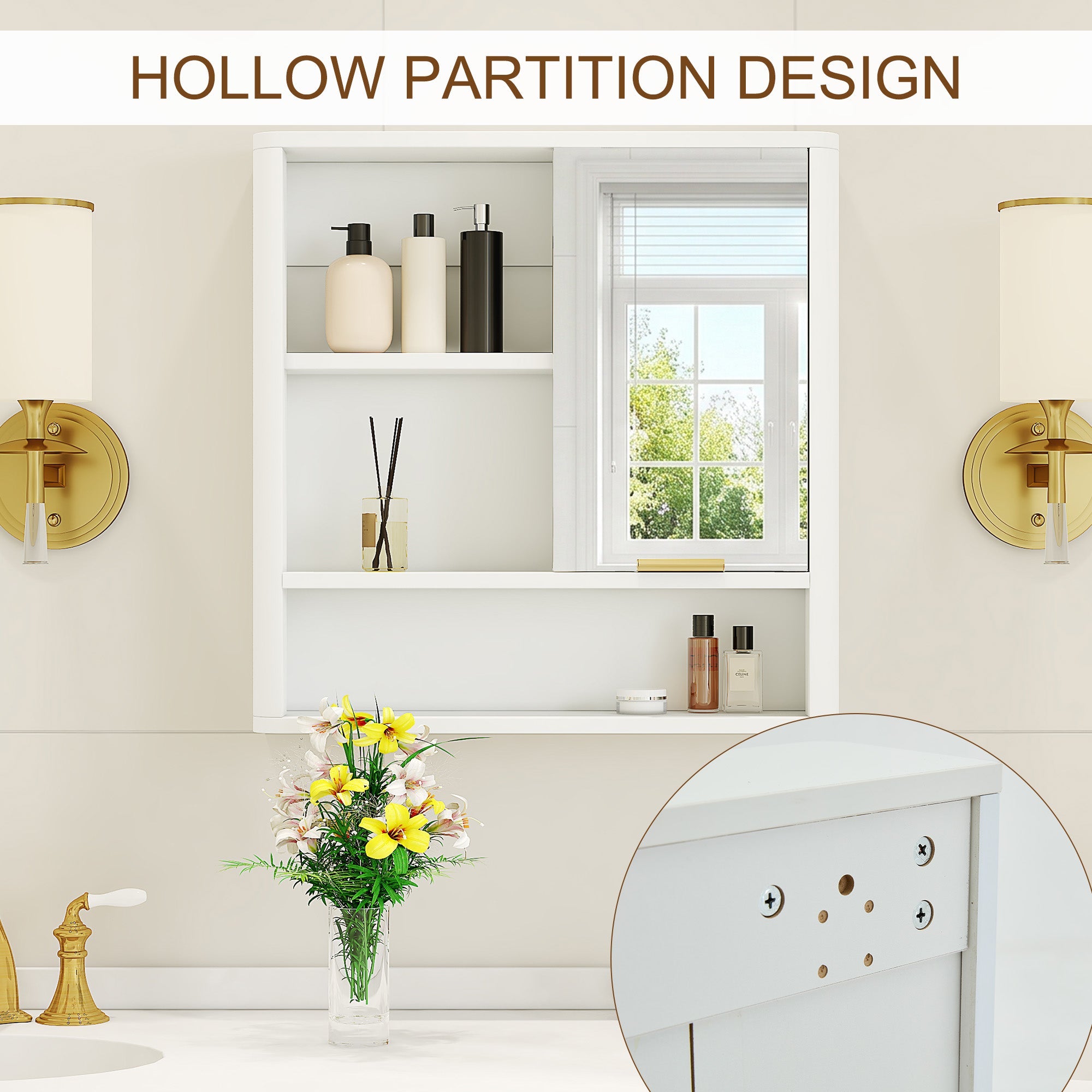 Modern Bathroom Mirror Cabinet