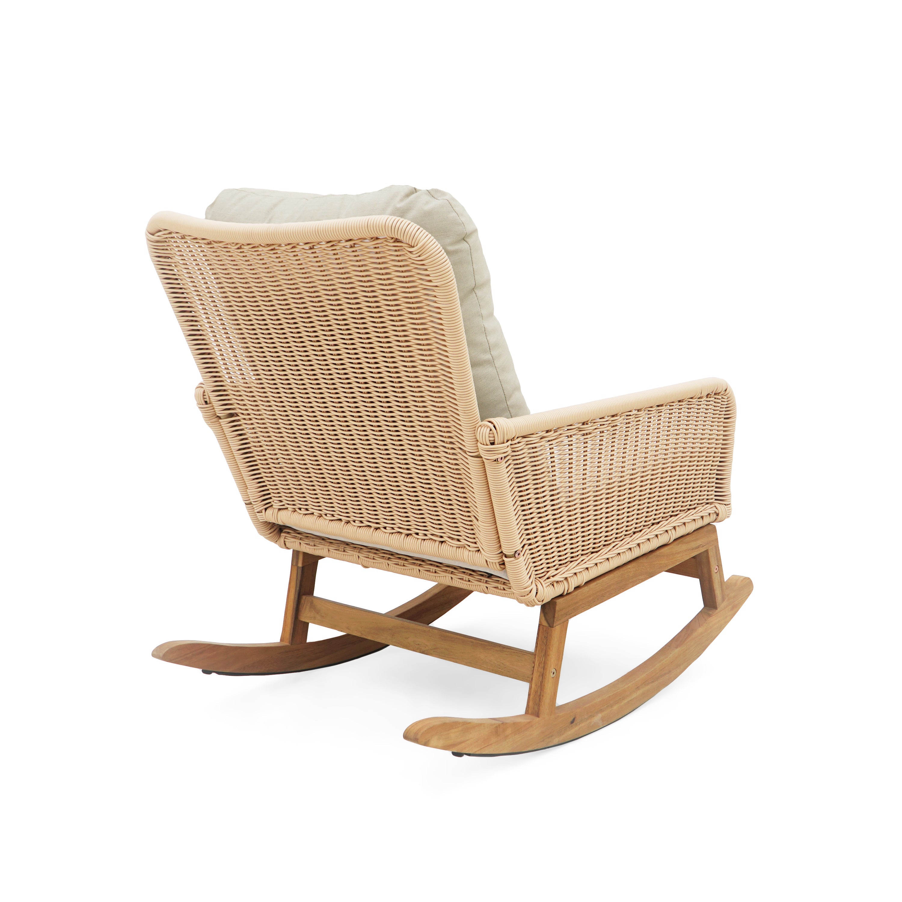 Set of 2 Contemporary Minimalist Patio Seating