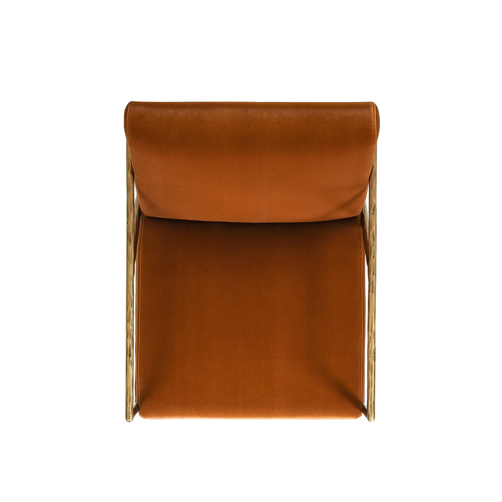 Aerin 24.5" Hammered Accent Chair