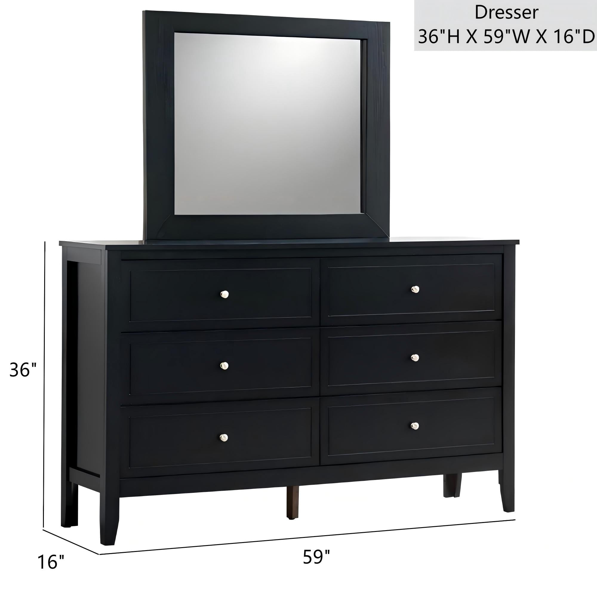 Daniel G1313-D-50 Dresser Without Mirror