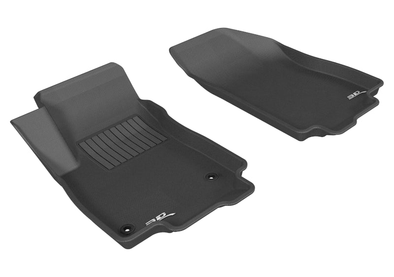 3D MAXpider 2013-2020 Buick/Chevrolet Encore/Trax Kagu 1st Row Floormat - Black L1BC01611509