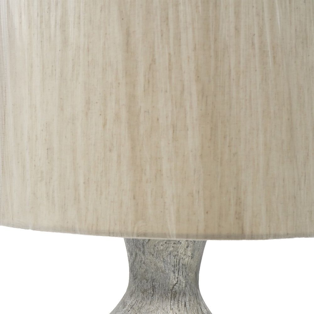 D15x23" Glass Table Lamp - Bottle Shape
