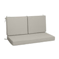 Outdoor Loveseat Cushion Set 48 x 24 Inch