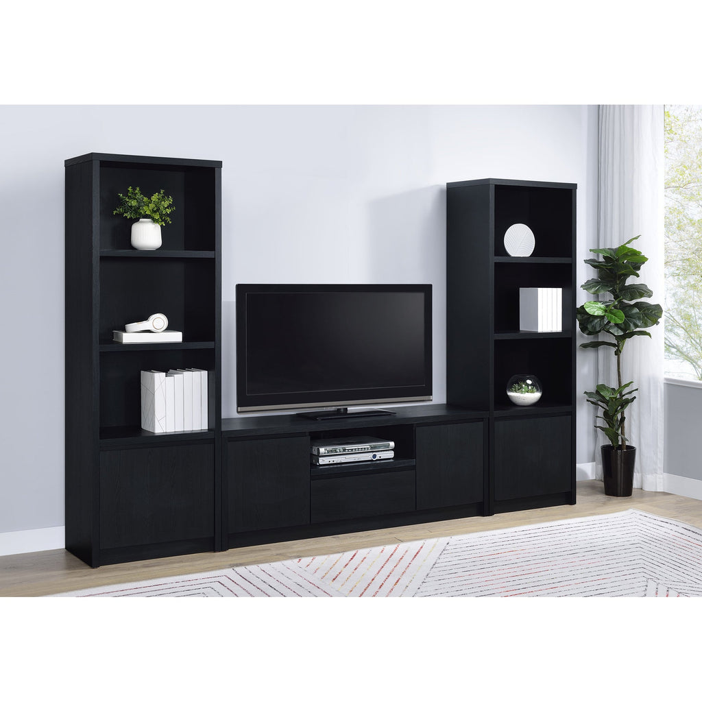 Sloat Contemporary TV Stand and Media Towers Set