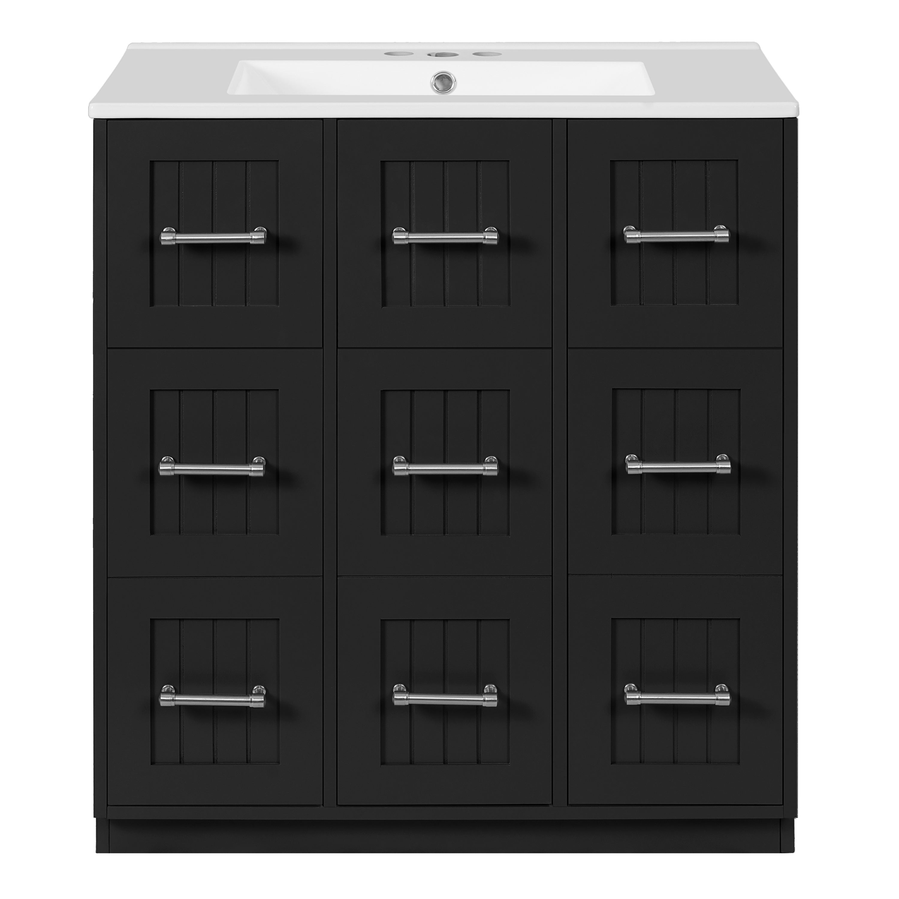 30-Inch Bathroom Vanity with Undermount Sink and Drawers
