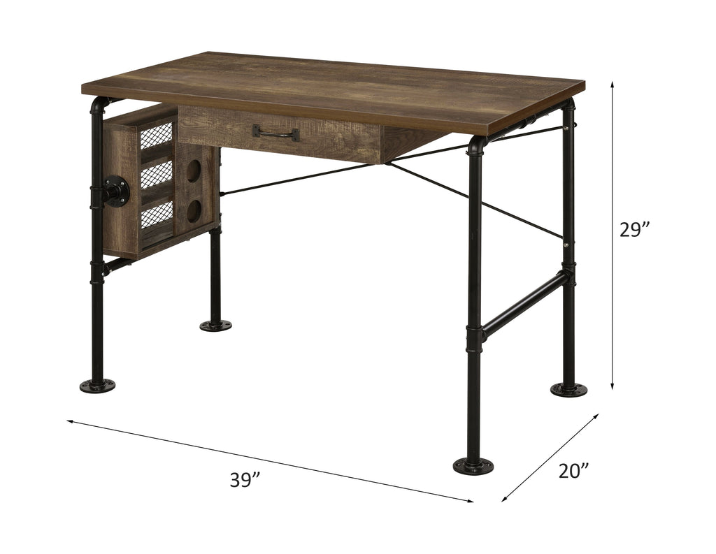 Endang Weathered Writing Desk