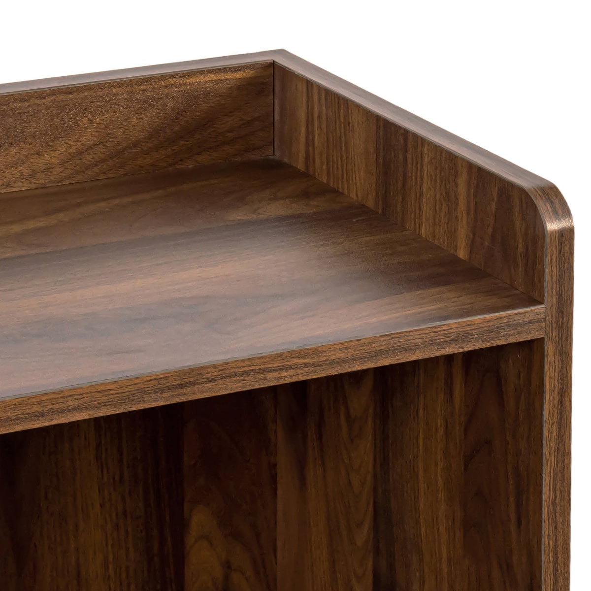 Sideboard With 2 Sliding Striped Glass Doors