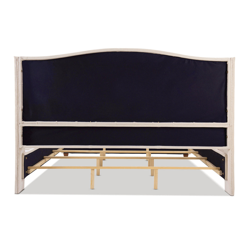 Marcella Upholstered Shelter Headboard Bed Set
