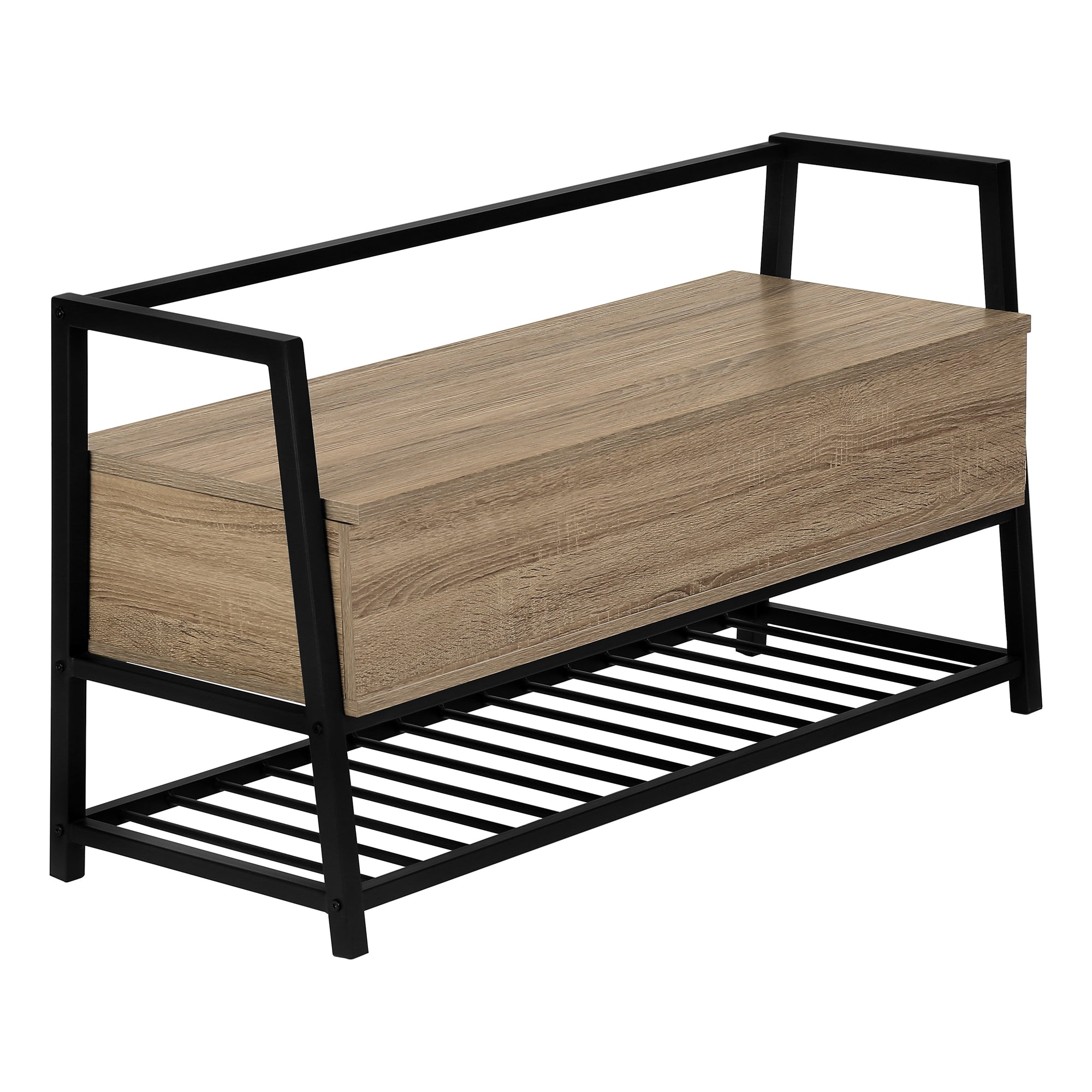 42" Rectangular Entryway Storage Bench