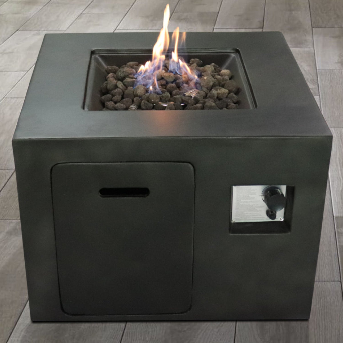 24'' H x 30'' W Concrete Outdoor Fire Pit
