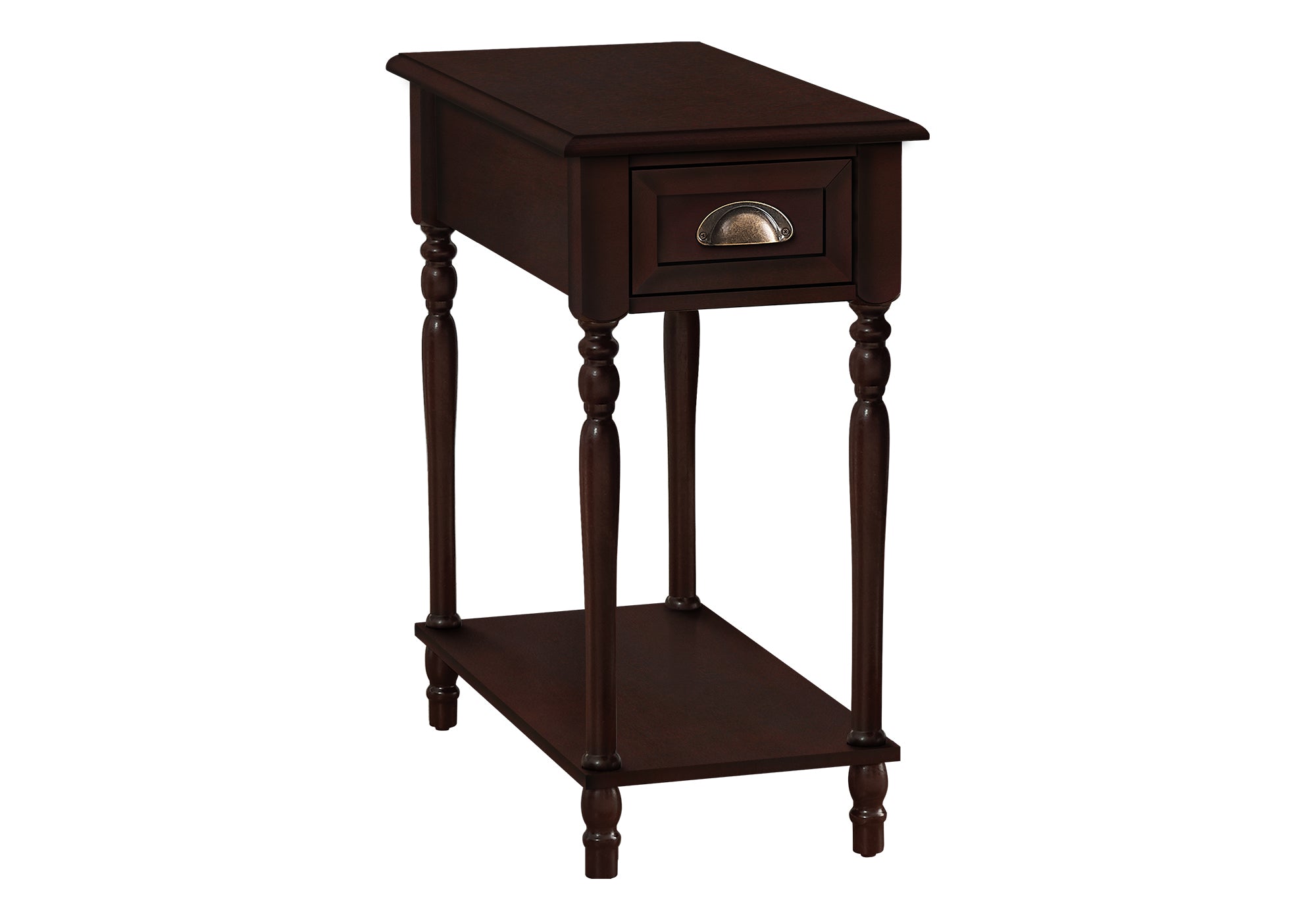 2 Tier Accent Table with Storage Drawer