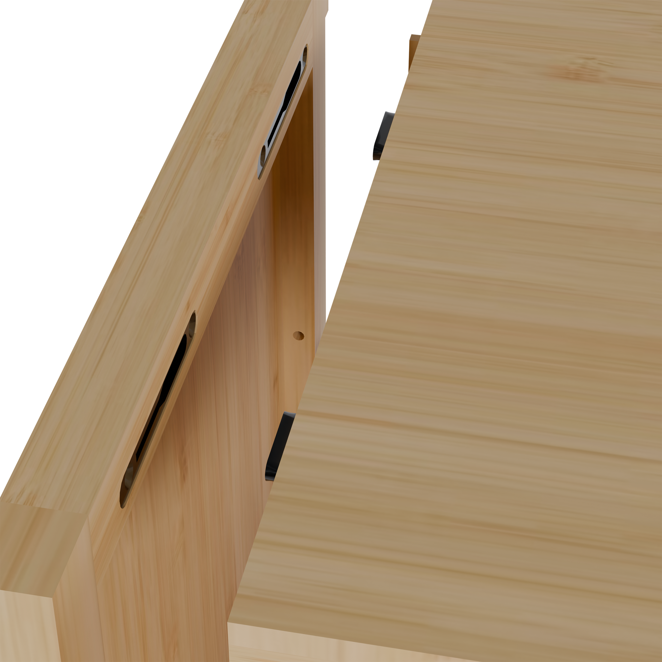 Bathroom Bamboo Storage Cabinet