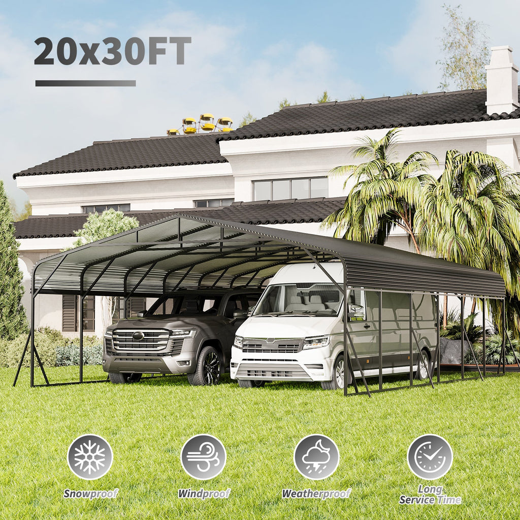 Heavy Duty 20'X30' Carport Canopy