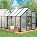6x10 FT Polycarbonate Greenhouse