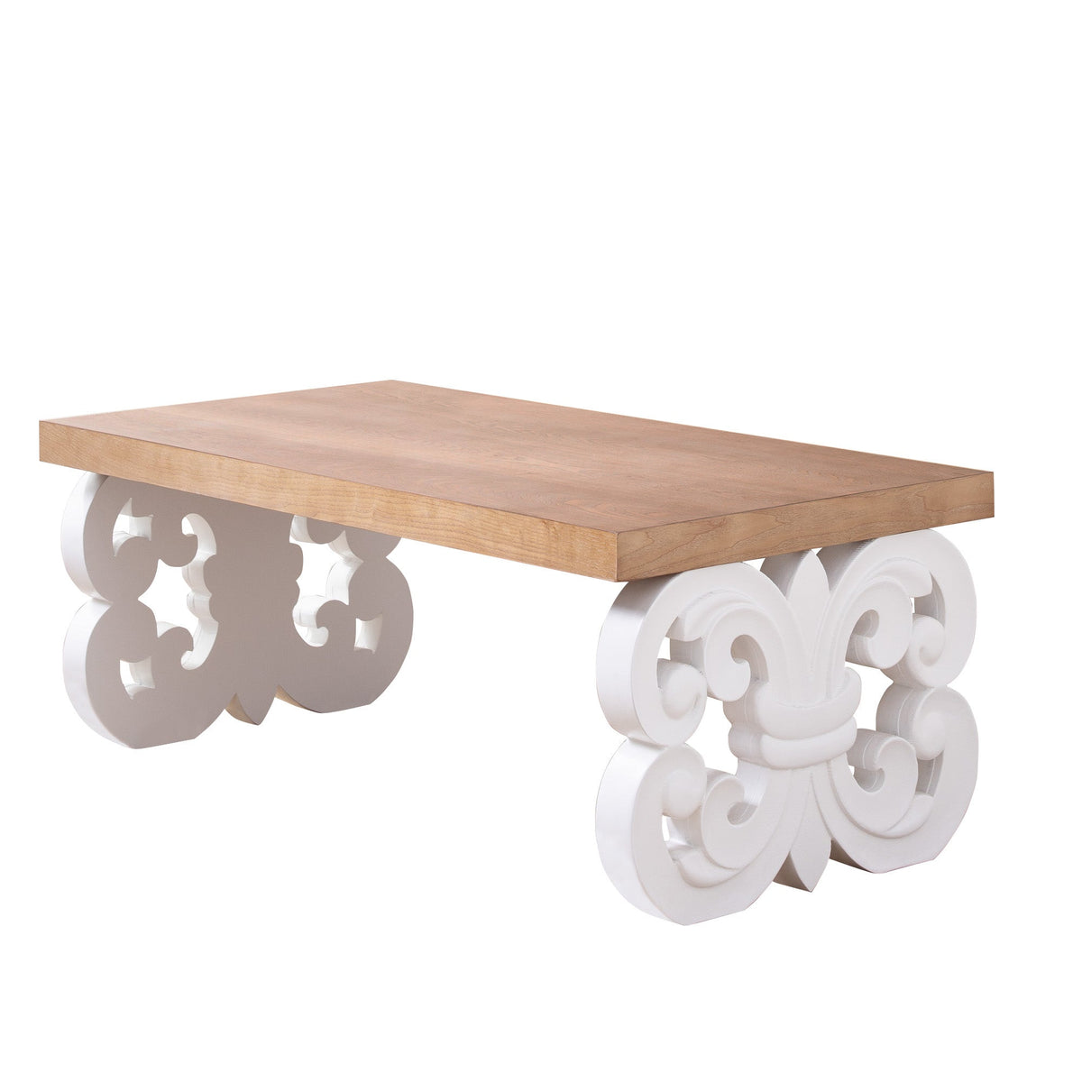 Ornate Wood Coffee Table