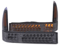 Anzo 2000-2004 Ford Excursion LED Parking Lights Smoke w/ Amber Reflector