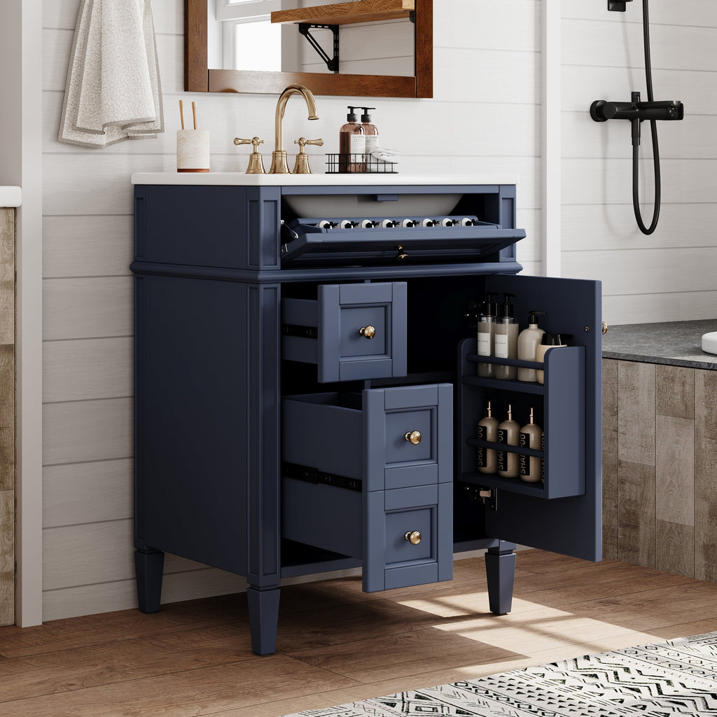 24'' Bathroom Vanity with Top Sink