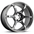 Advan RG-4 17x7.5 +48 Offset 5x112 BP Racing Hyper Black & Ring YA47F48MHBR