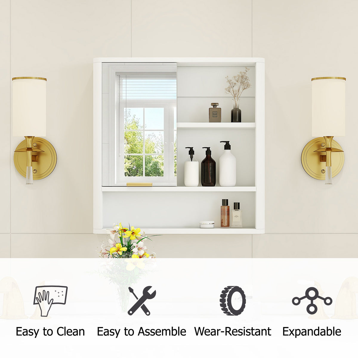 Modern Bathroom Mirror Cabinet