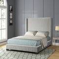 King Upholstered Bed in a Box
