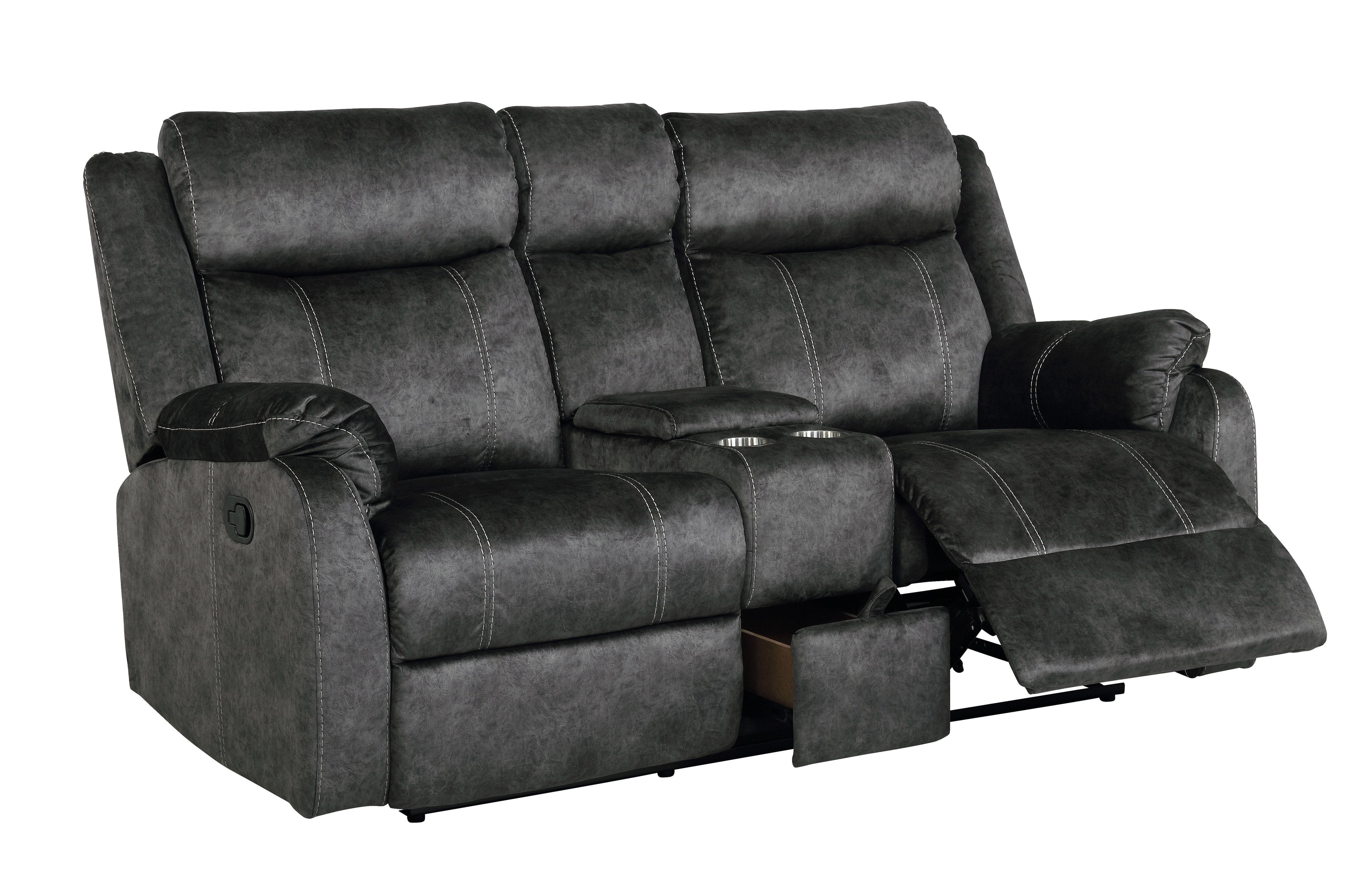 Sonet Domino Granite Loveseat