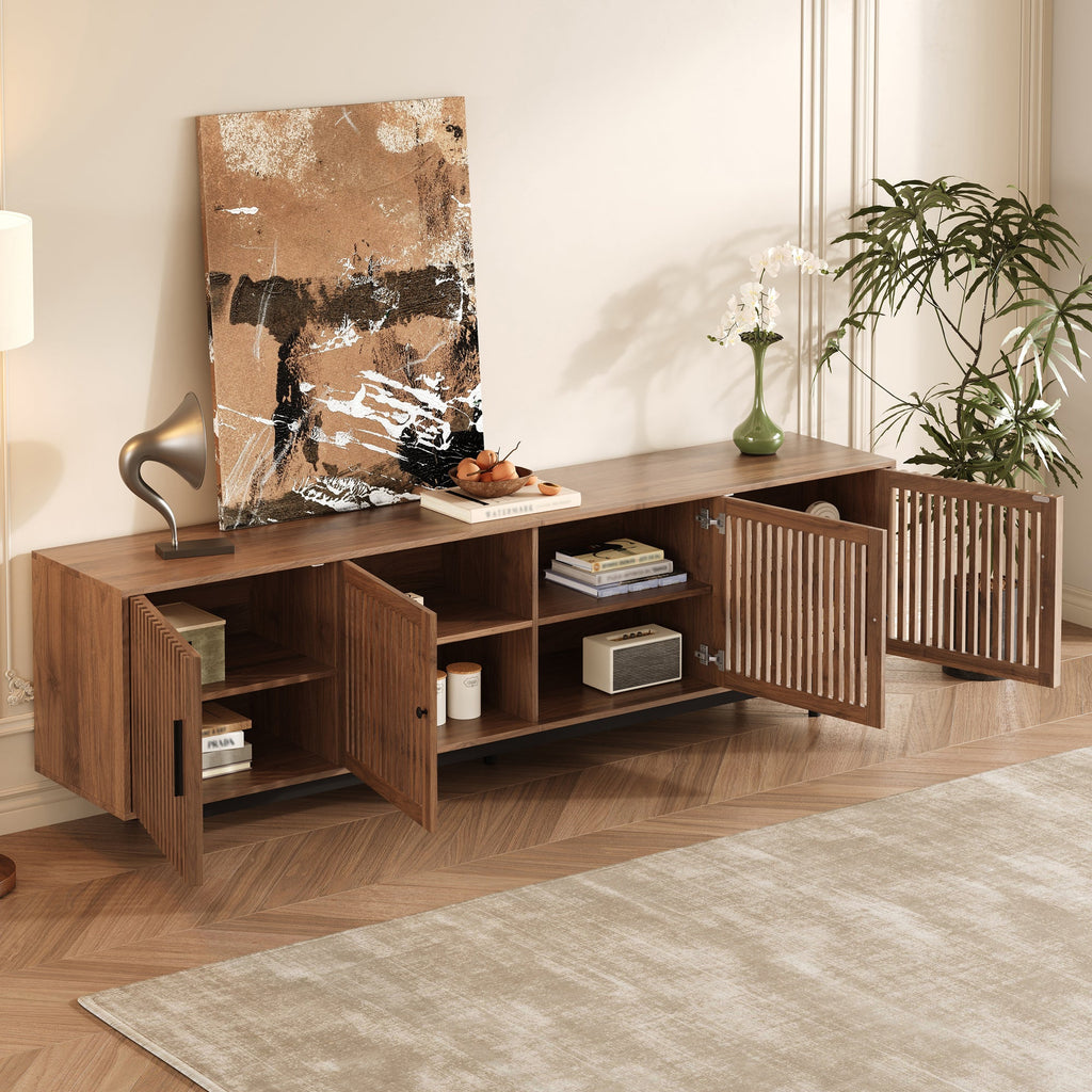 78 Inch Modern TV Stand for TVs Up to 85"
