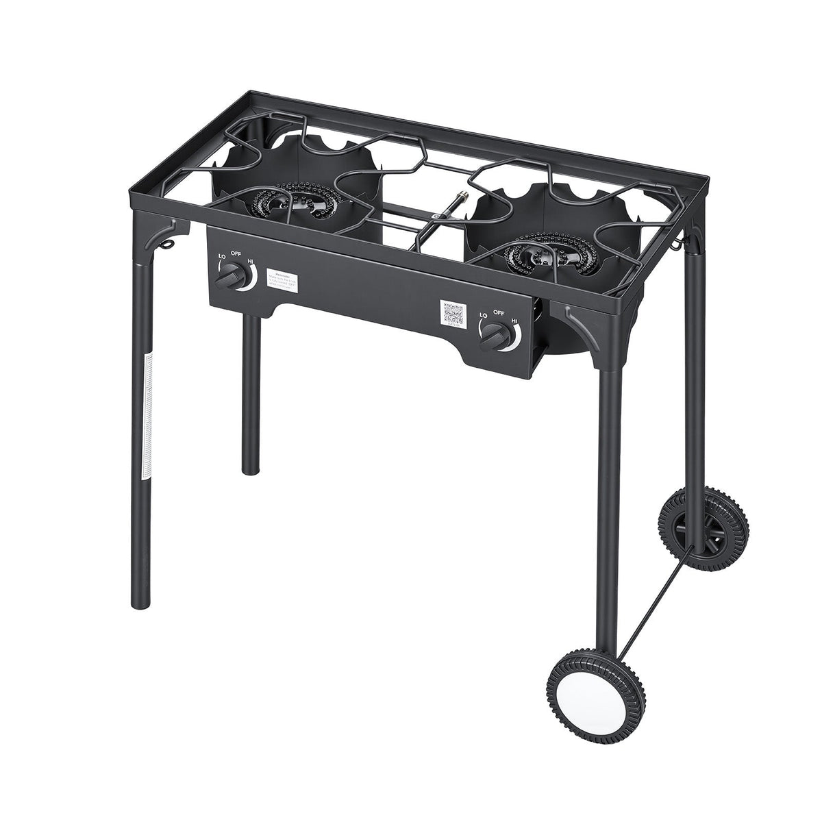 2 Burner Outdoor Propane Gas Stove