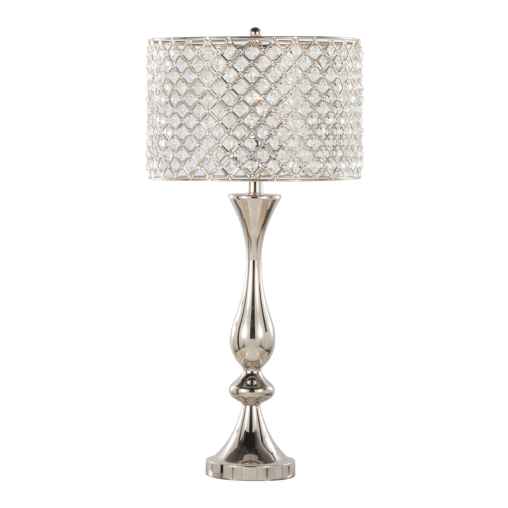 Topaz 27" Contemporary Metal Table Lamp