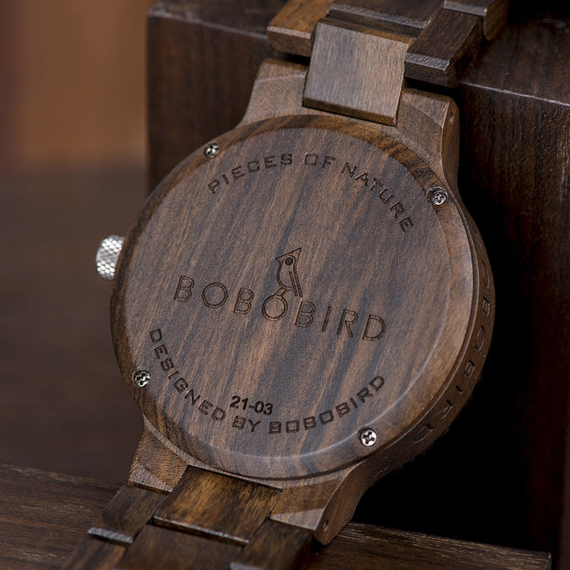 Wooden Watch Personalized And Fashionable Mens Style