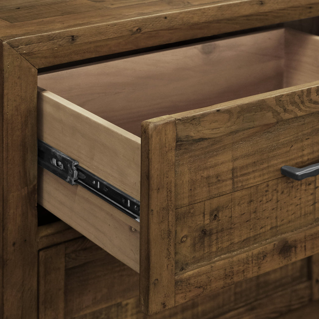 Brown 7-Drawer Dresser