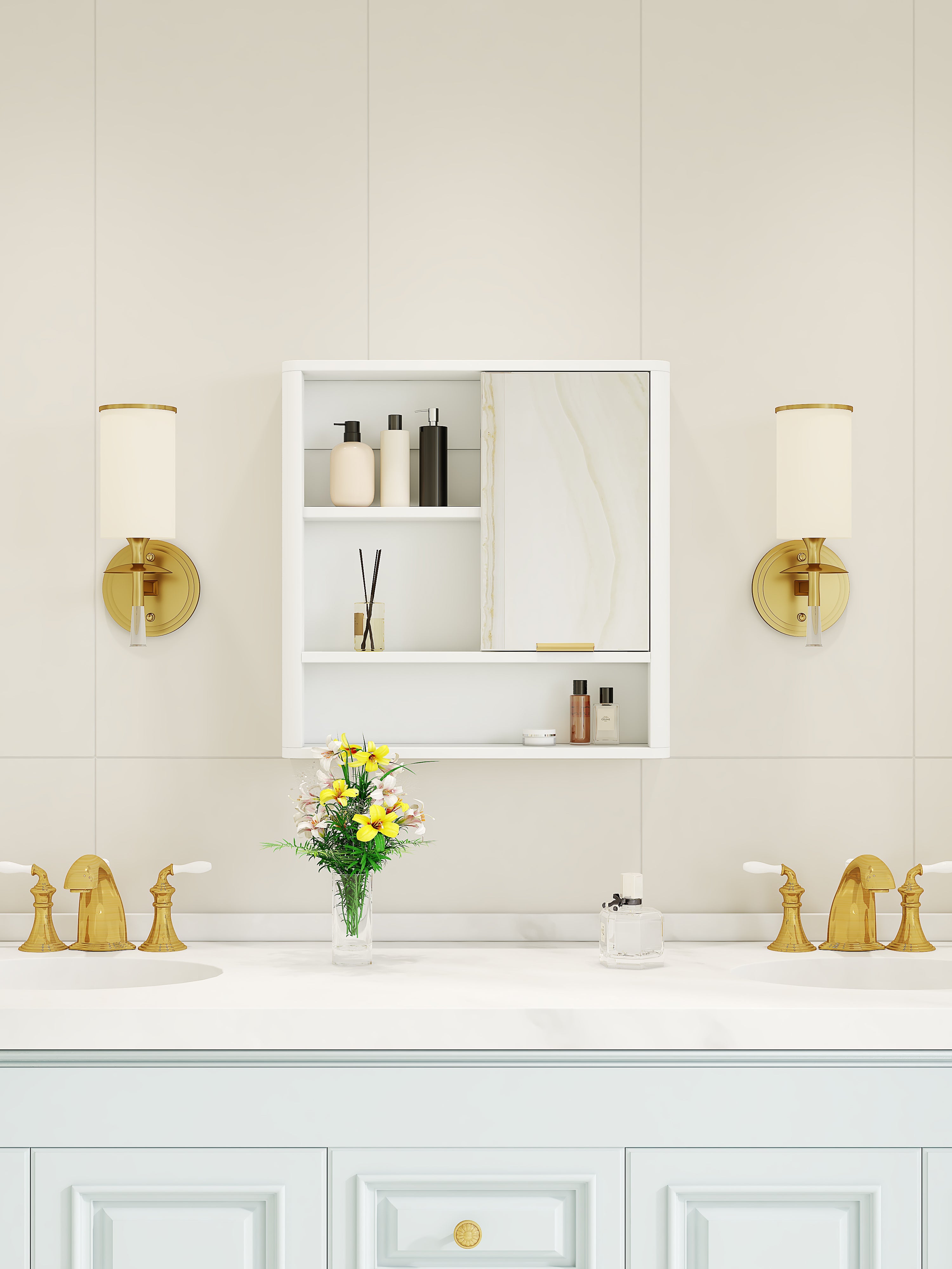 Modern Bathroom Mirror Cabinet