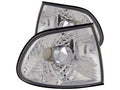 Anzo Corner Lights 1995-2001 BMW 7 Series E38 Euro Corner Lights Chrome